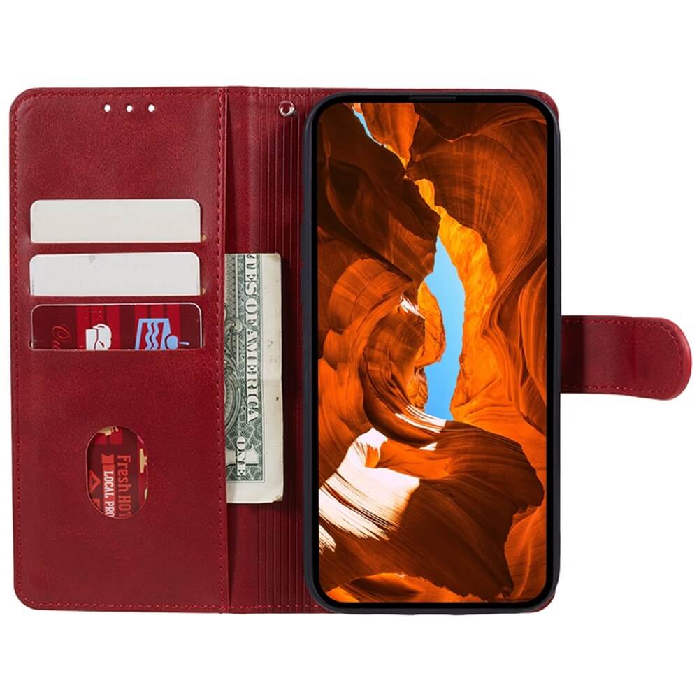 Nothing Phone (3a) - Coque solide en cuir