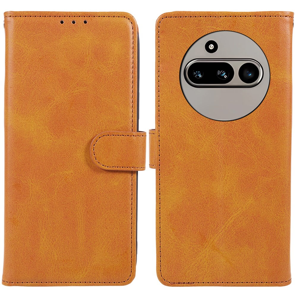 Nothing Phone (3a) - Coque solide en cuir
