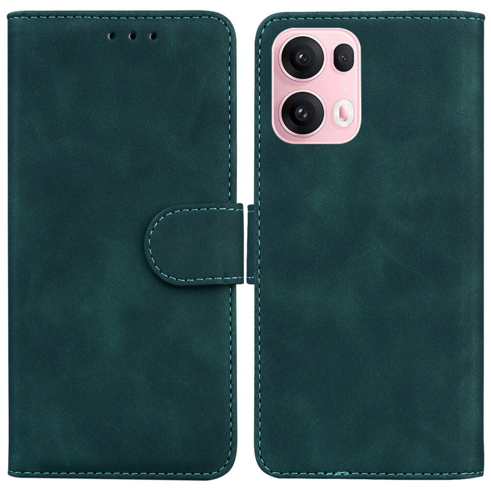 OPPO Reno13 Pro - Custodia solida in ecopelle