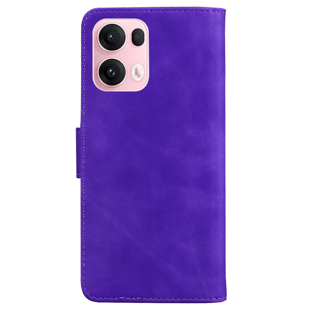 OPPO Reno13 Pro - Custodia solida in ecopelle