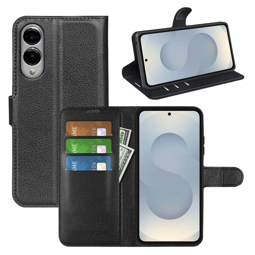 Galaxy S25 Edge - Leder Etui Hülle