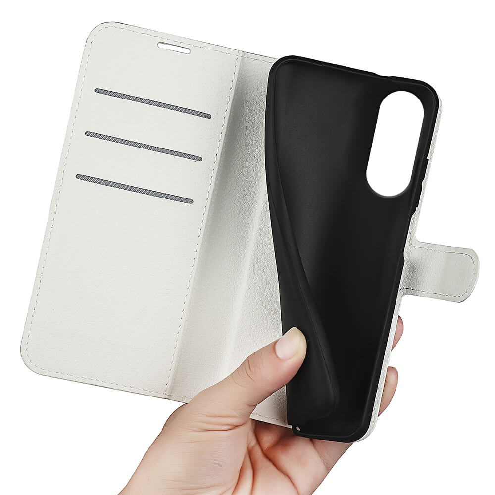 Galaxy S25 Edge - Leder Etui Hülle