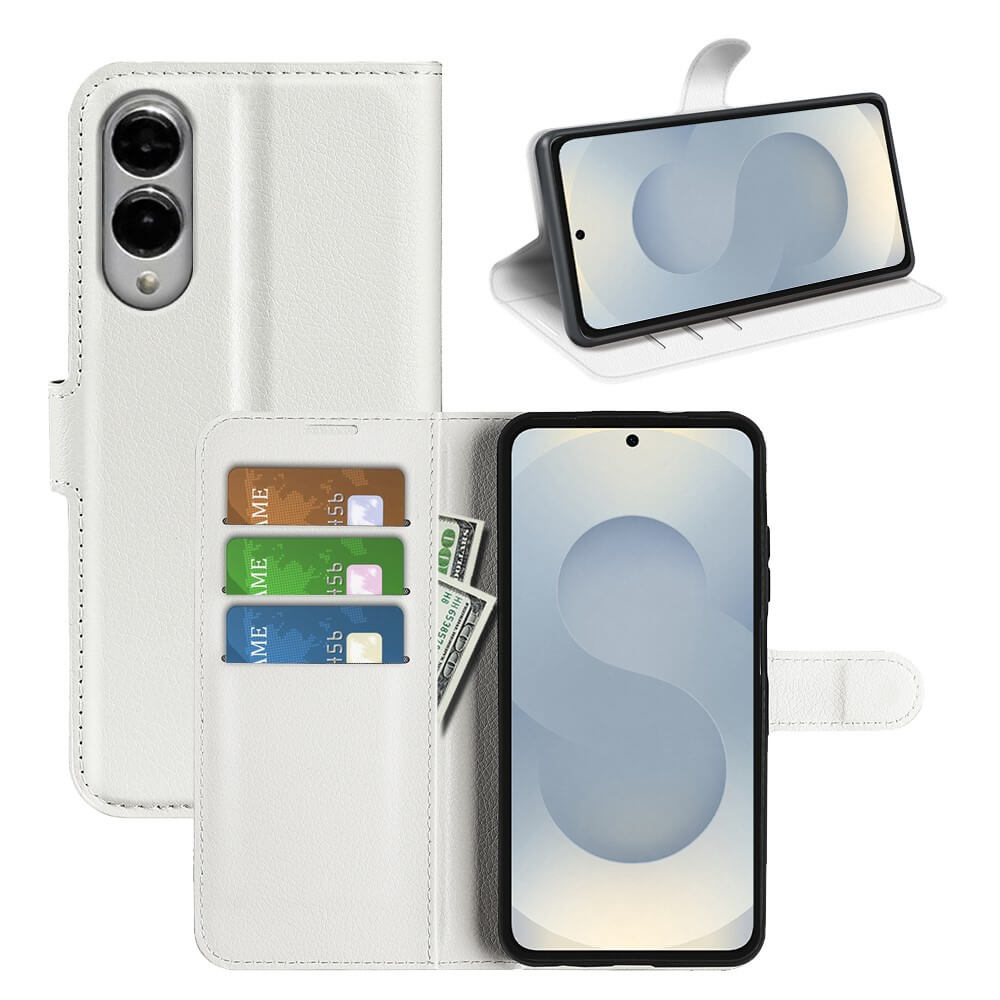 Galaxy S25 Edge - Leder Etui Hülle