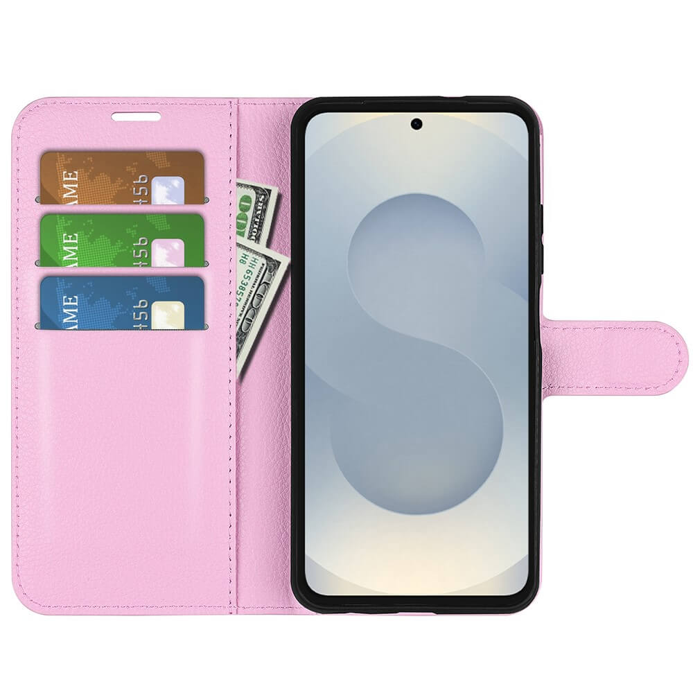 Galaxy S25 Edge - Leder Etui Hülle