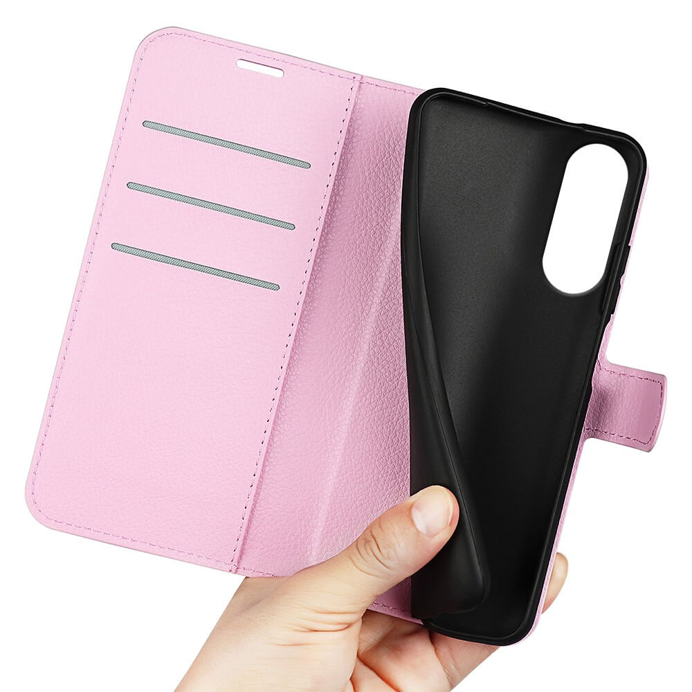 Galaxy S25 Edge - Leder Etui Hülle