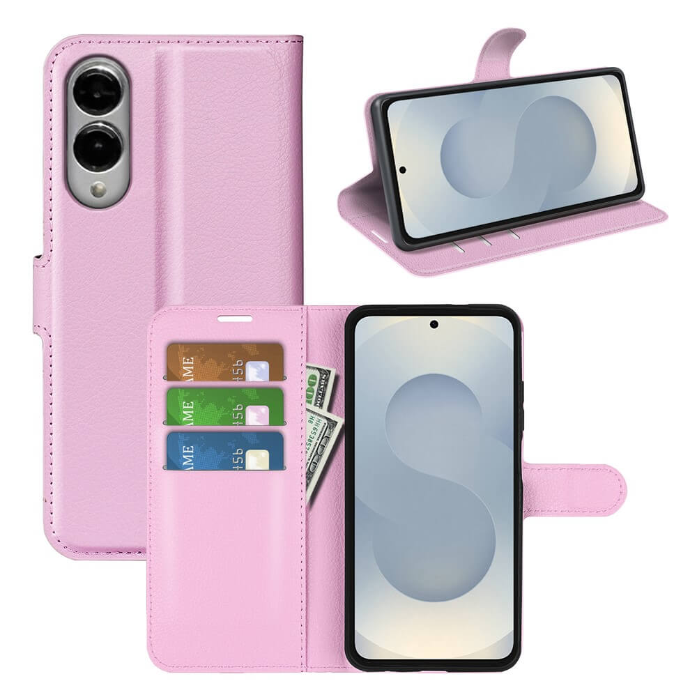 Galaxy S25 Edge - Leder Etui Hülle