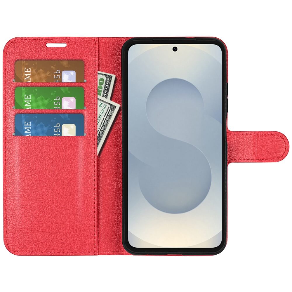 Galaxy S25 Edge - Leder Etui Hülle