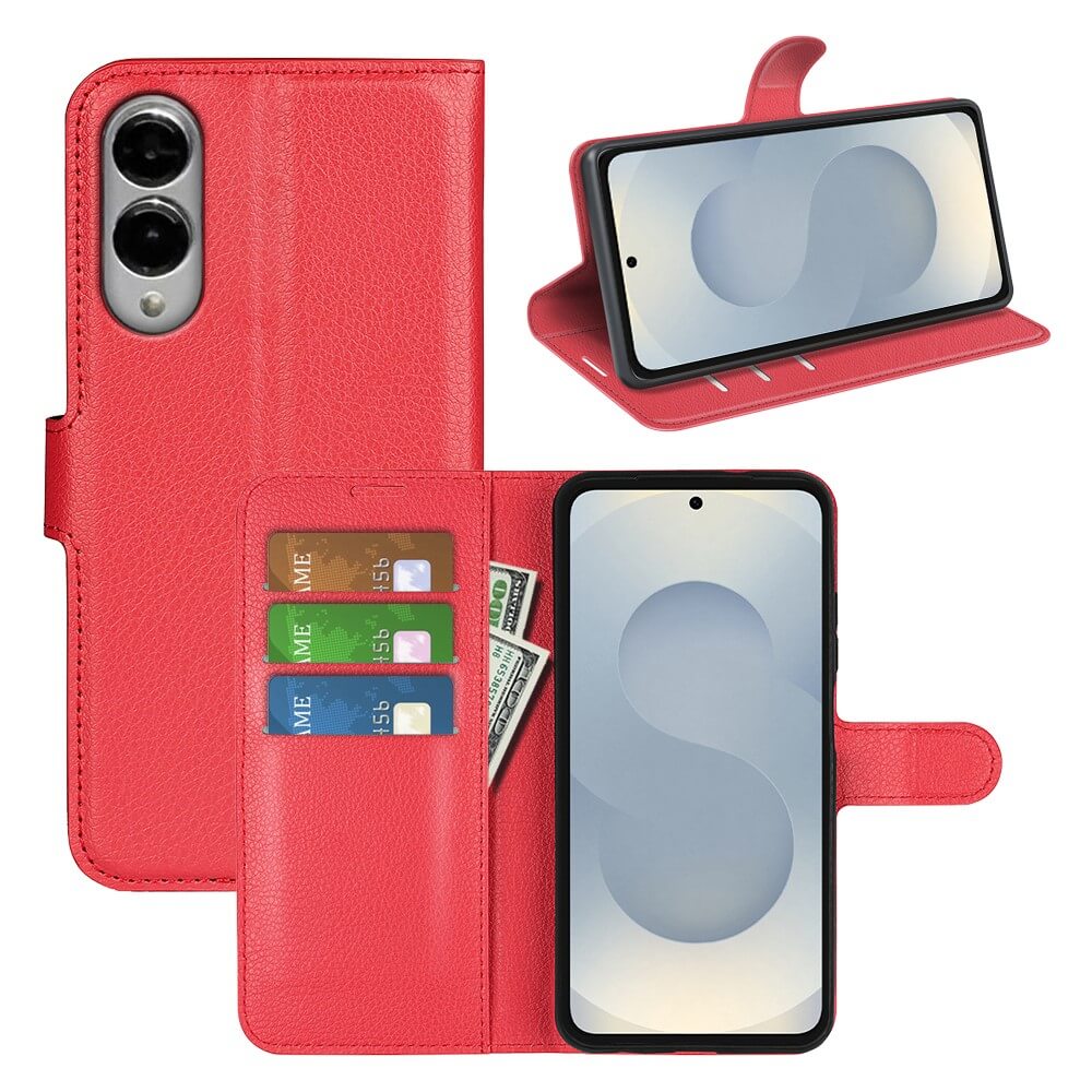 Galaxy S25 Edge - Leder Etui Hülle