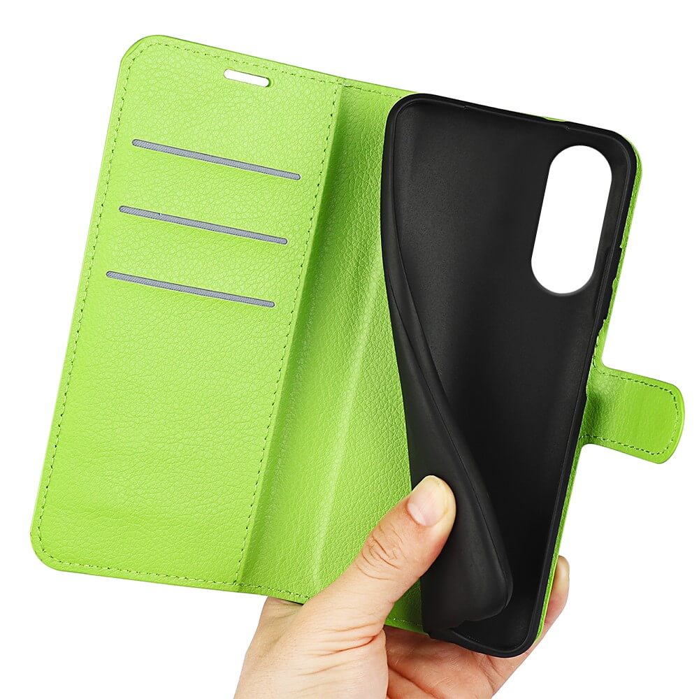 Galaxy S25 Edge - Leder Etui Hülle