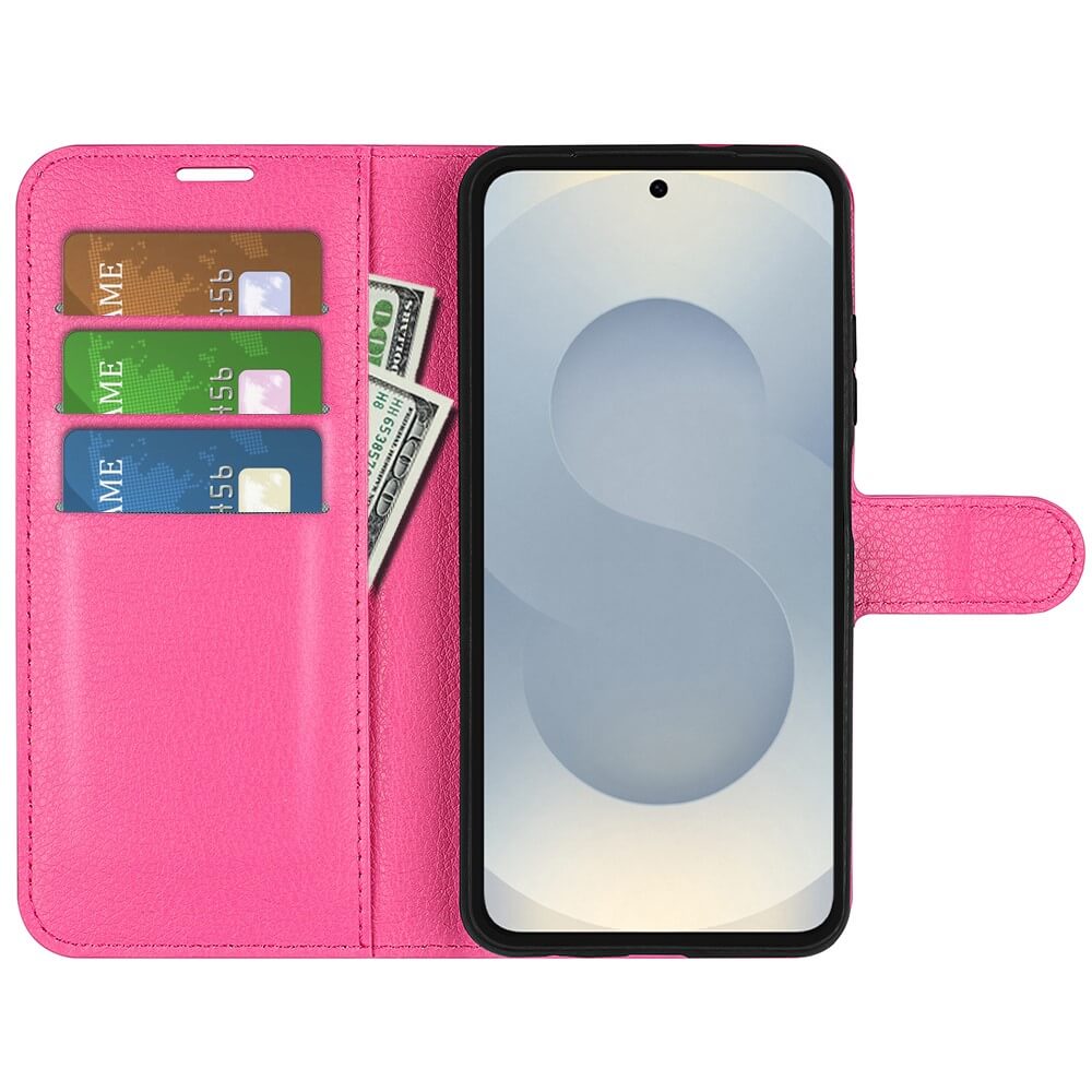 Galaxy S25 Edge - Leder Etui Hülle
