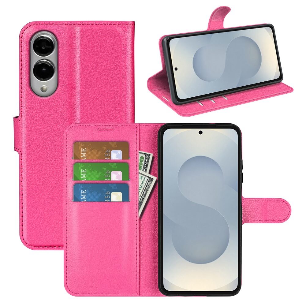Galaxy S25 Edge - Leder Etui Hülle