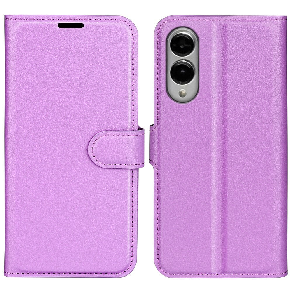 Galaxy S25 Edge - Leder Etui Hülle