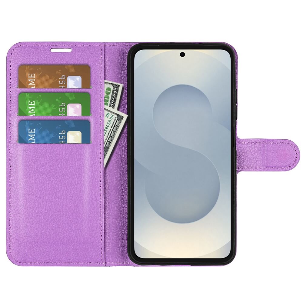 Galaxy S25 Edge - Leder Etui Hülle