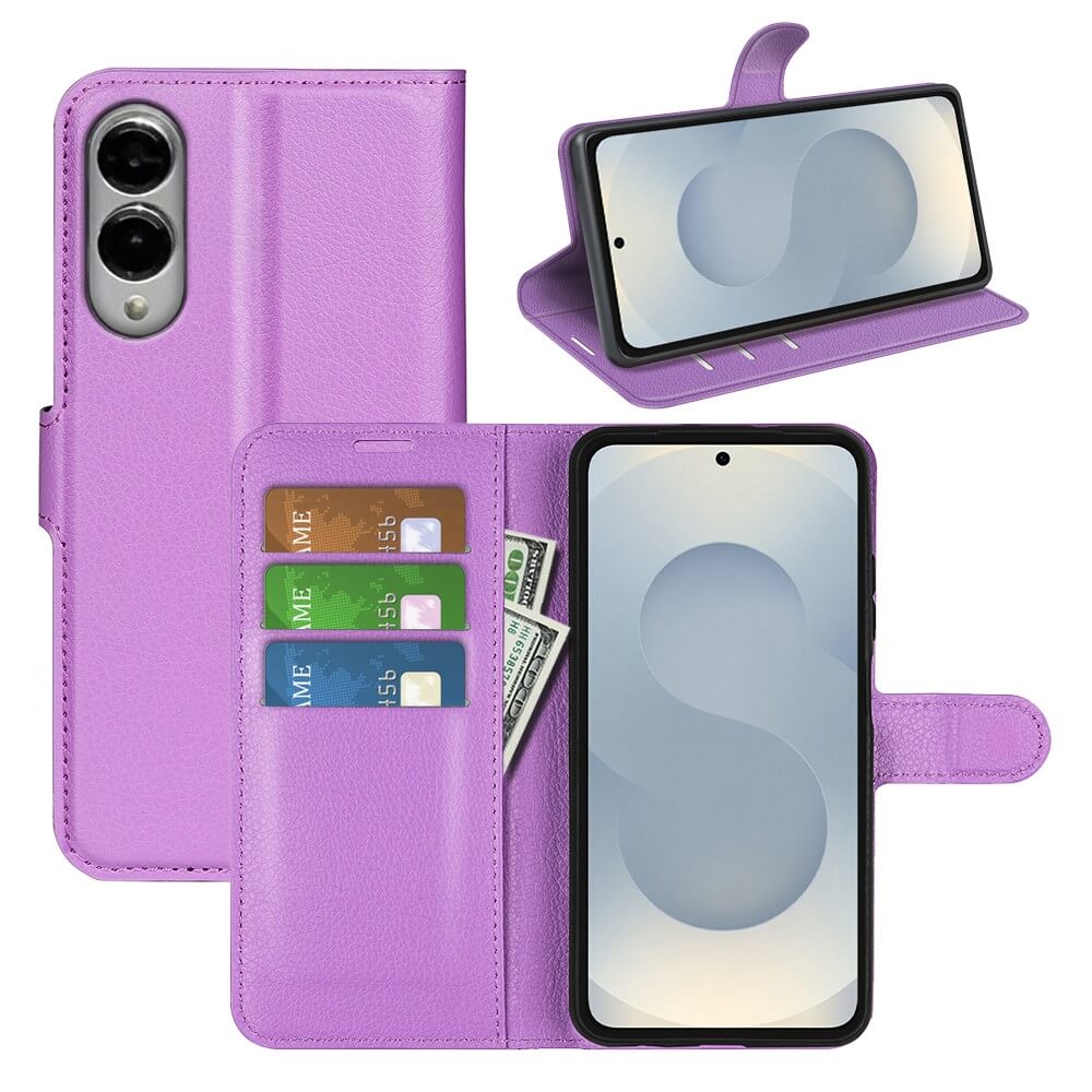Galaxy S25 Edge - Leder Etui Hülle