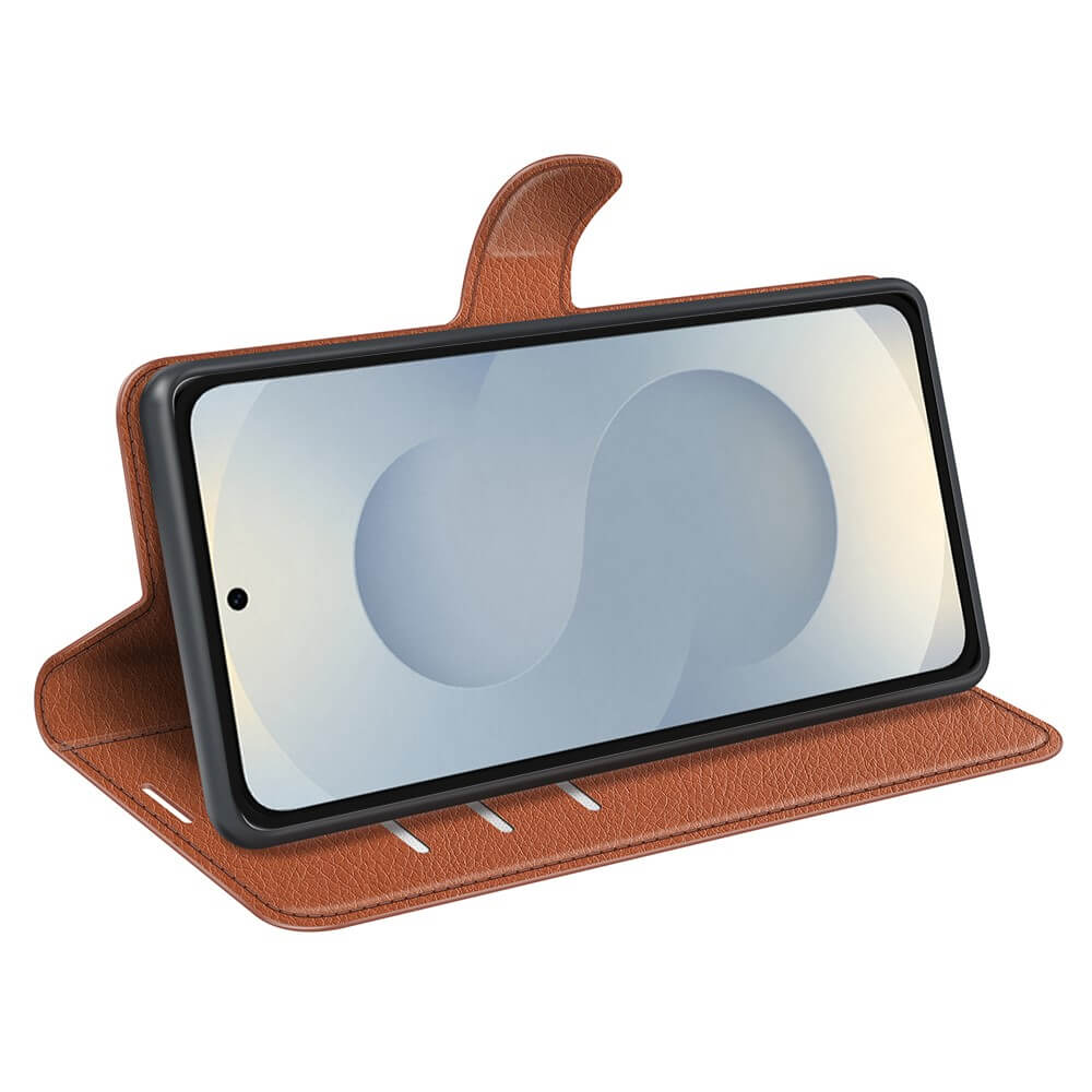 Galaxy S25 Edge - Leder Etui Hülle