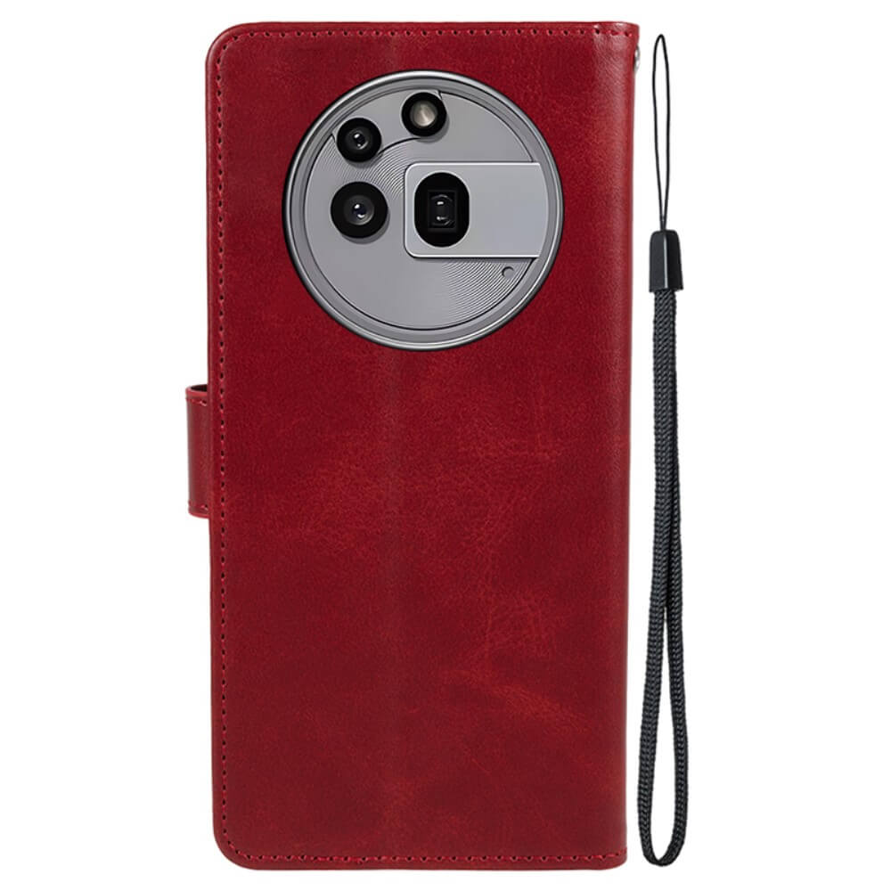 Nothing Phone (3a) Pro - Solide Leder Etui Hülle