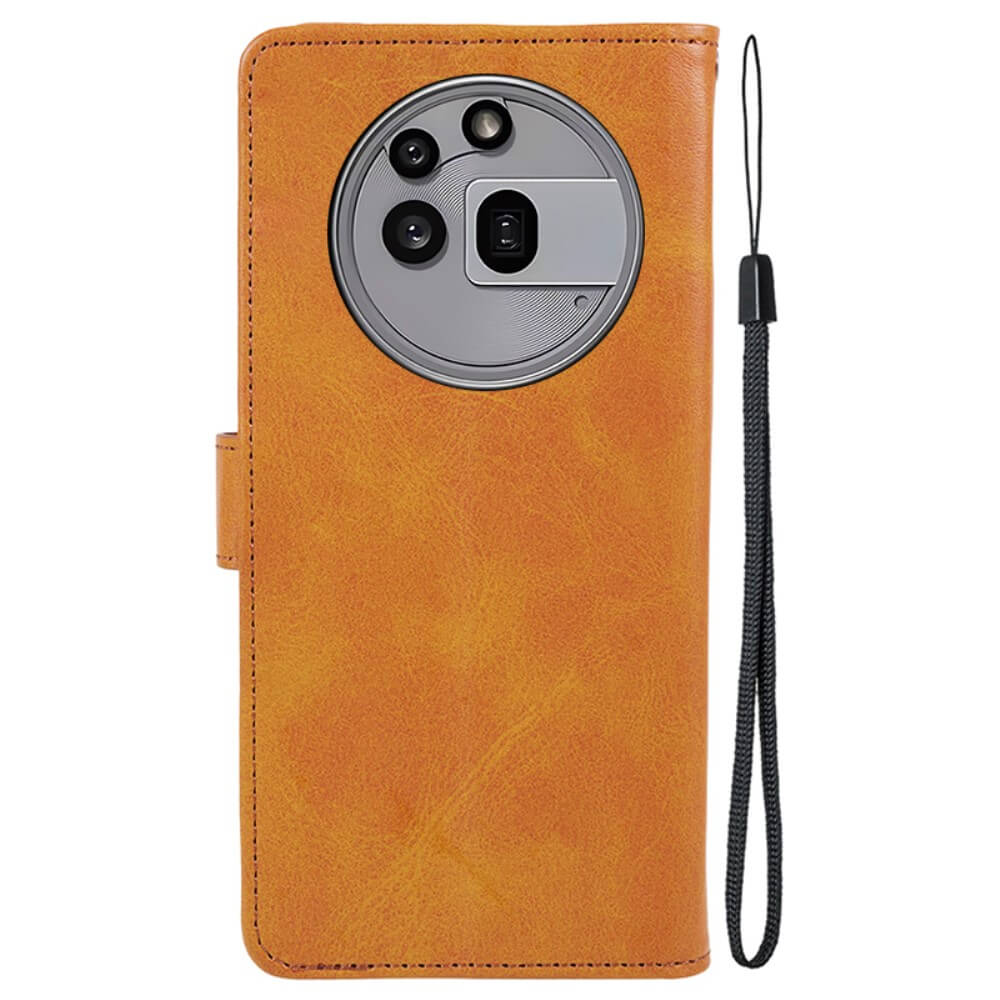 Nothing Phone (3a) Pro - Solide Leder Etui Hülle