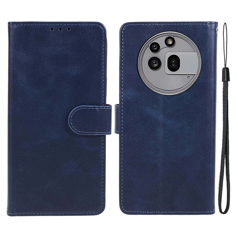 Nothing Phone (3a) Pro - Solide Leder Etui Hülle