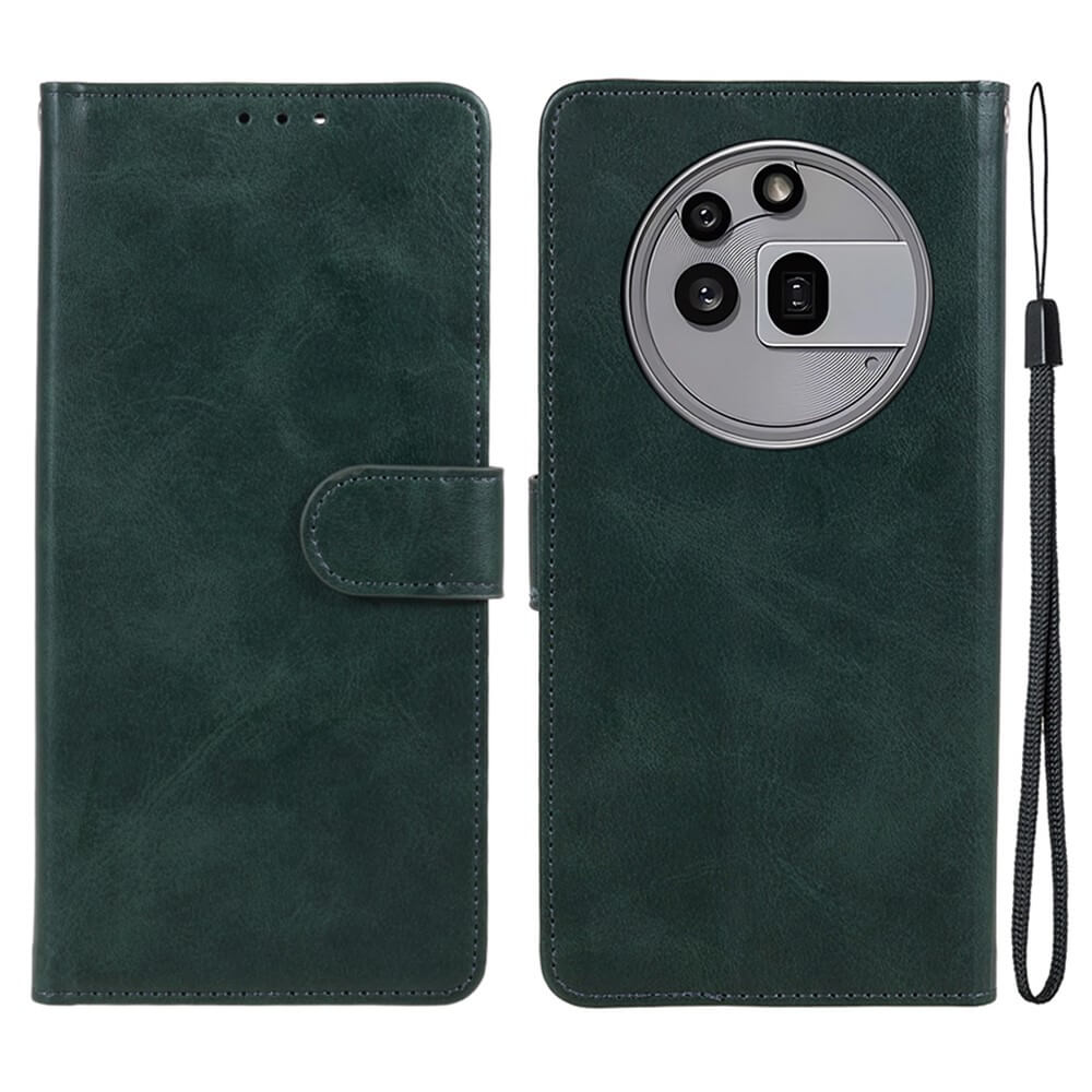 Nothing Phone (3a) Pro - Solide Leder Etui Hülle