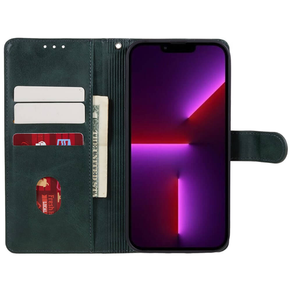 Nothing Phone (3a) Pro - Solide Leder Etui Hülle