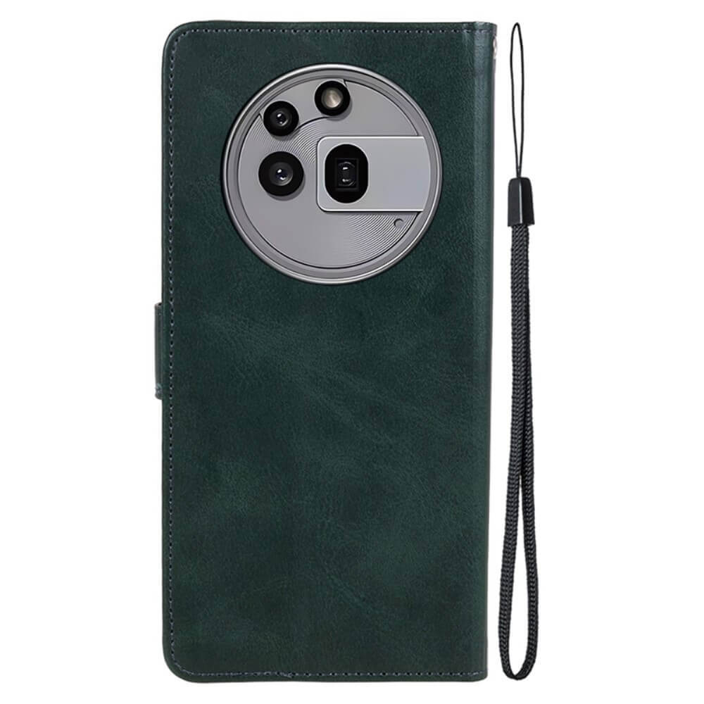 Nothing Phone (3a) Pro - Solide Leder Etui Hülle