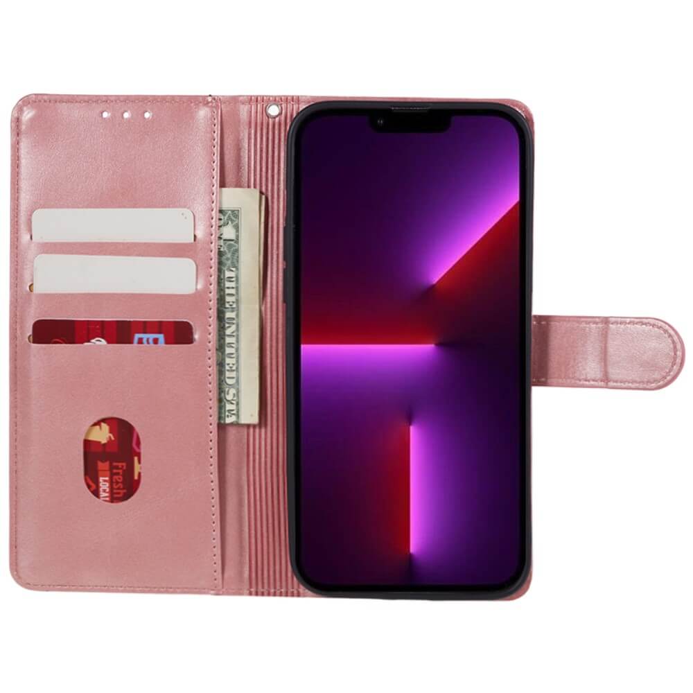 Nothing Phone (3a) Pro - Solide Leder Etui Hülle