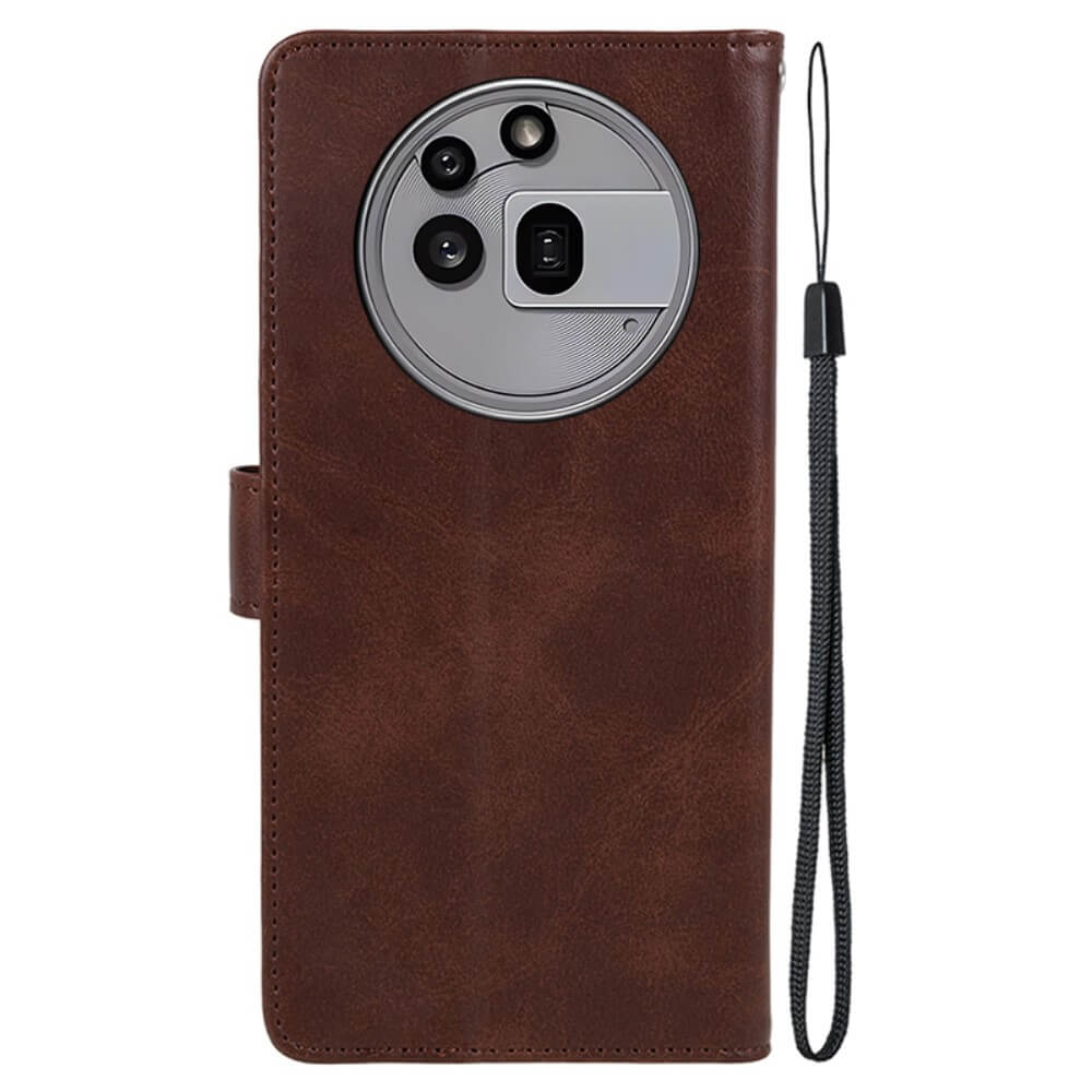 Nothing Phone (3a) Pro - Solide Leder Etui Hülle