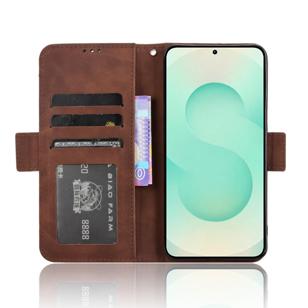 Galaxy S25 Edge - Etui viele Kartenfächer