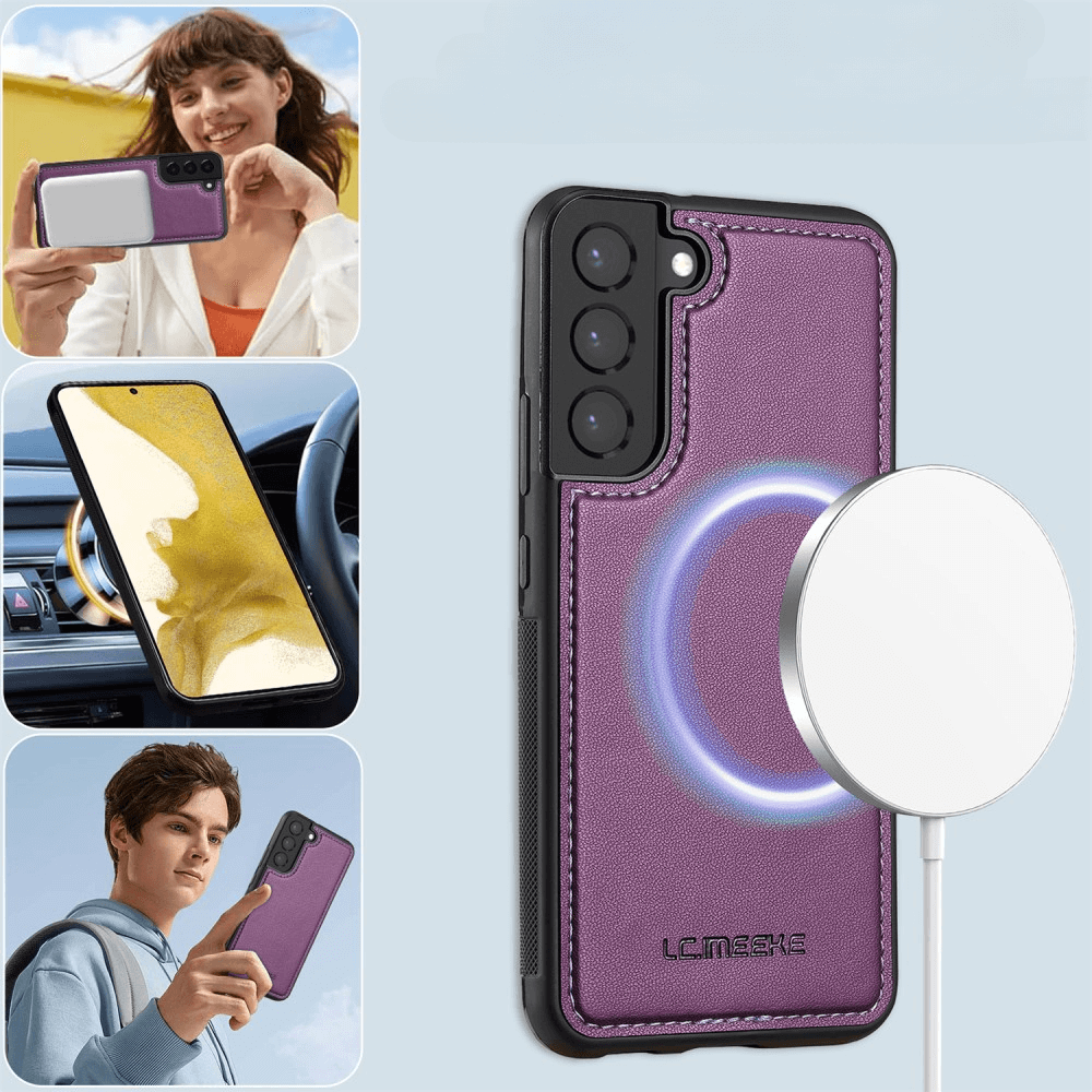 Galaxy S25 - LC.IMEEKE série L2 Portefeuille et étui