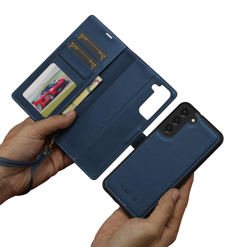 Galaxy S25 - LC.IMEEKE série L2 Portefeuille et étui