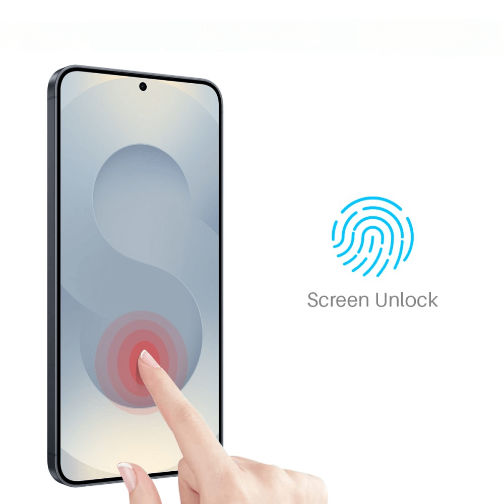 Galaxy S25 Edge - NORTHJO 3-in 1 Set Handyhülle und Panzergläser