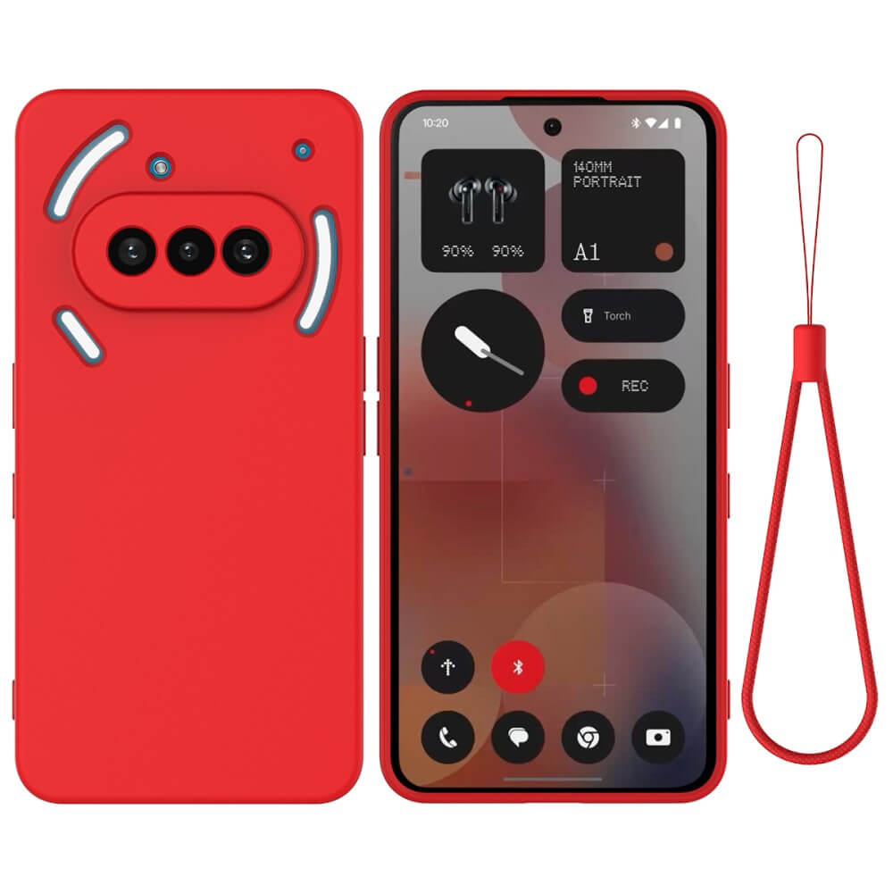 Nothing Phone (3a) - Coque en caoutchouc silicone
