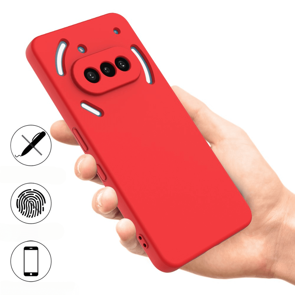 Nothing Phone (3a) - Coque en caoutchouc silicone