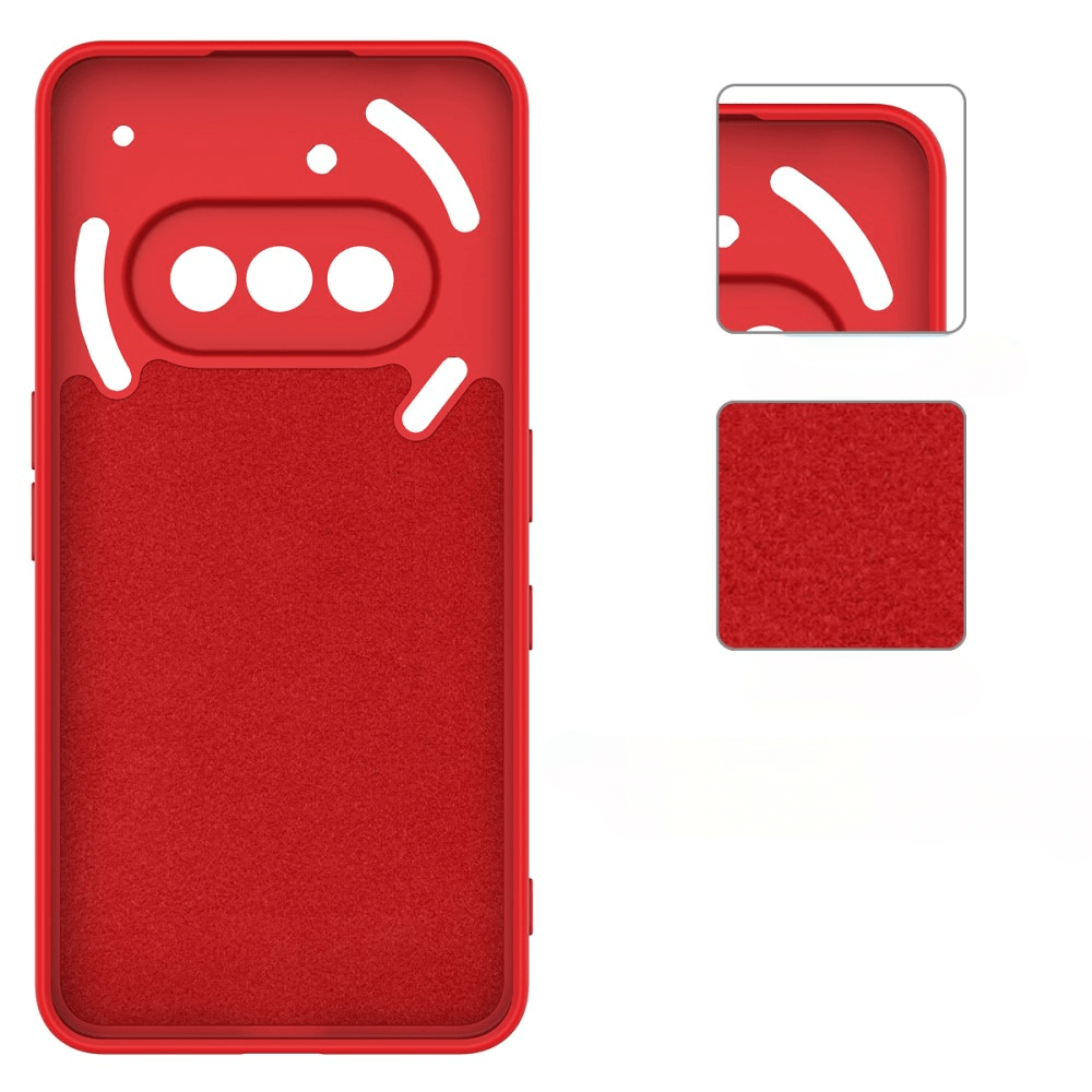 Nothing Phone (3a) - Coque en caoutchouc silicone