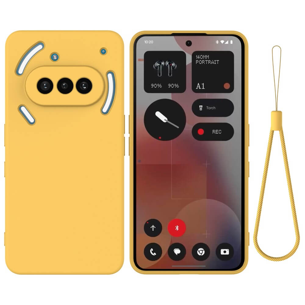 Nothing Phone (3a) - Coque en caoutchouc silicone