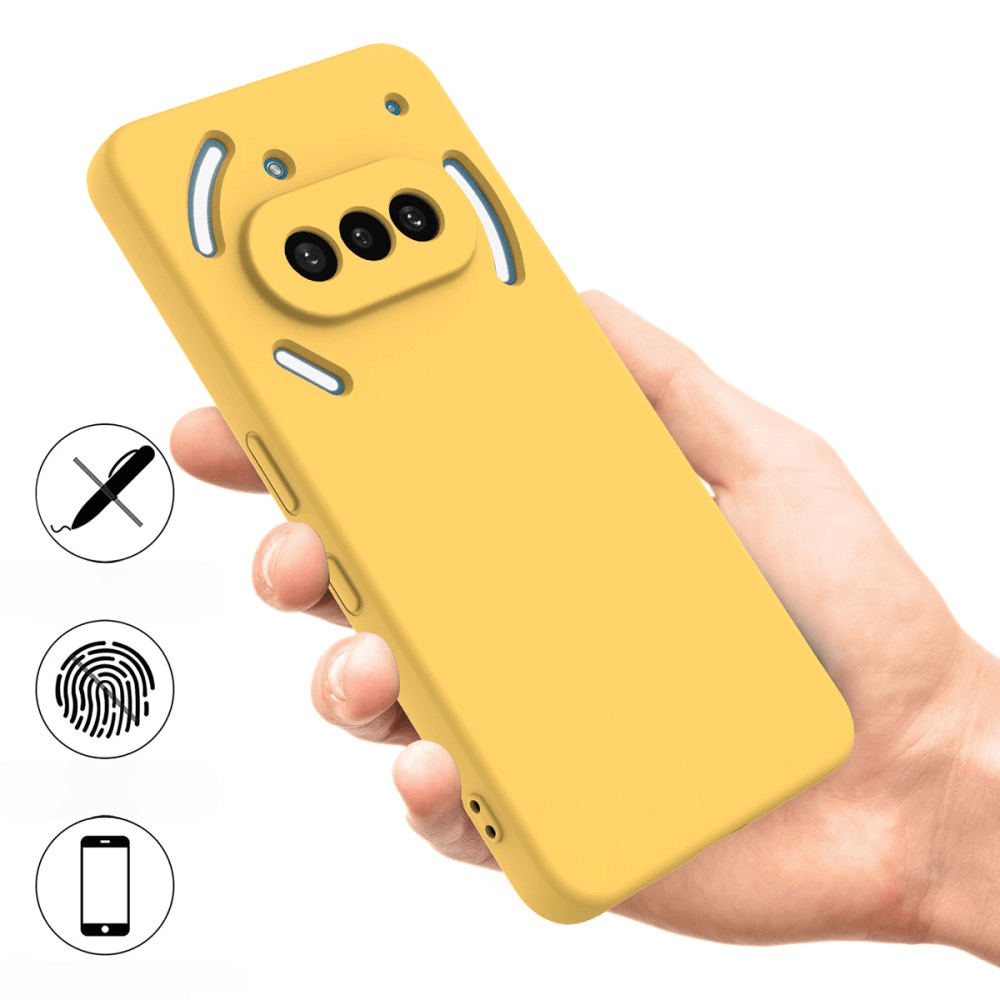 Nothing Phone (3a) - Coque en caoutchouc silicone