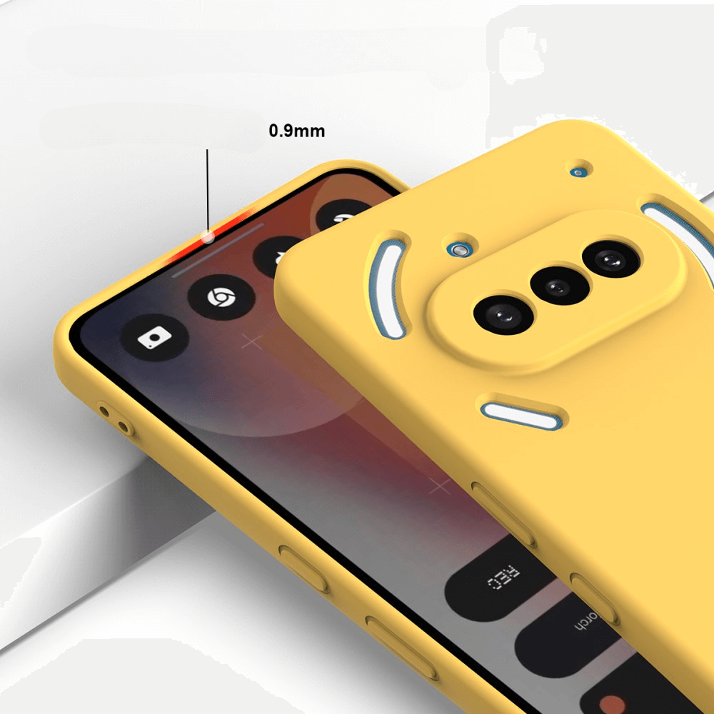 Nothing Phone (3a) - Coque en caoutchouc silicone