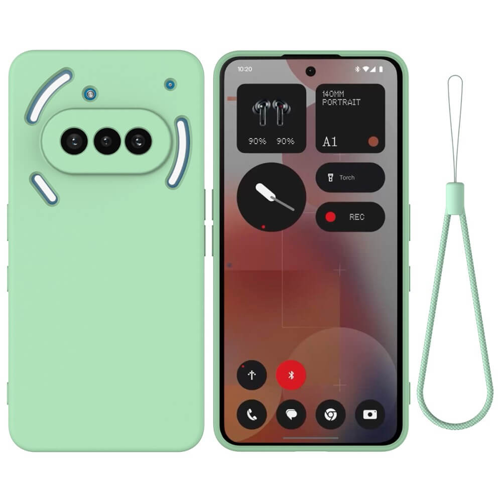 Nothing Phone (3a) - Coque en caoutchouc silicone