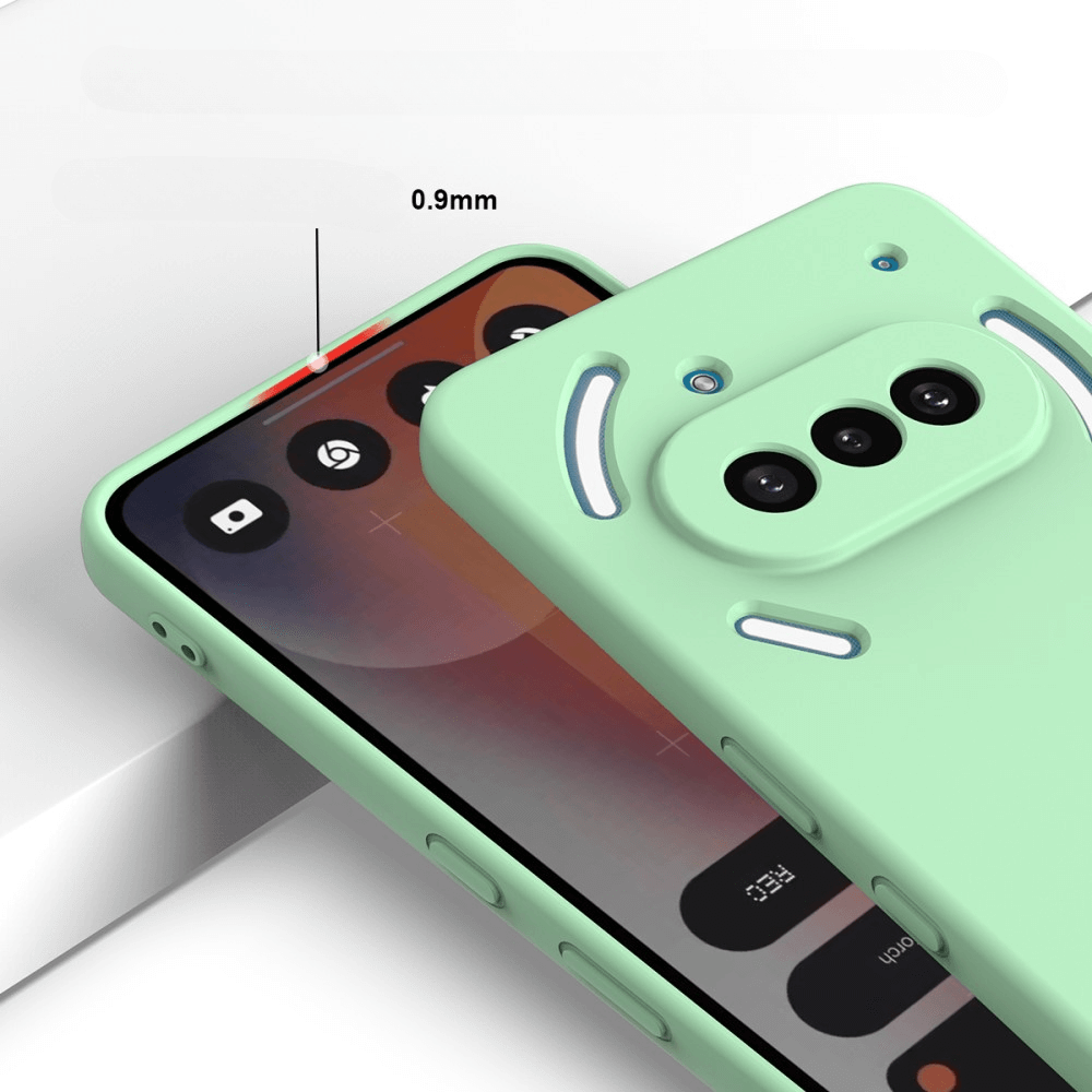 Nothing Phone (3a) - Coque en caoutchouc silicone