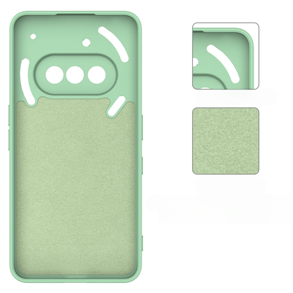 Nothing Phone (3a) - Coque en caoutchouc silicone