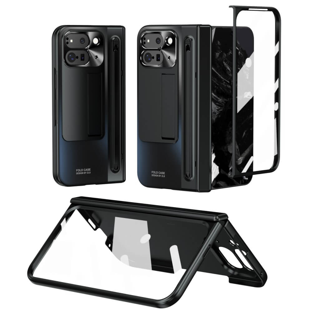 Google Pixel 10 Pro Fold - Coque de protection à 360 degrés avec kickstand