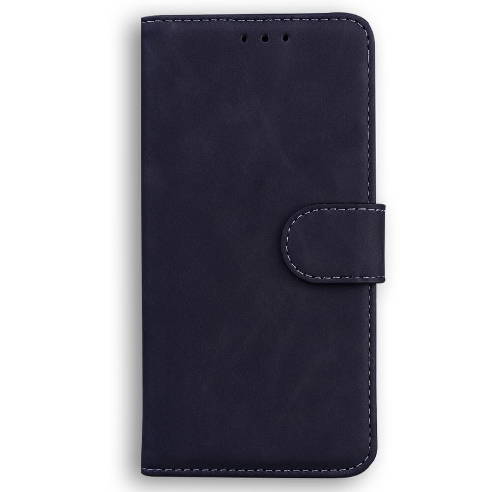 OPPO Reno13 F - Custodia solida in ecopelle