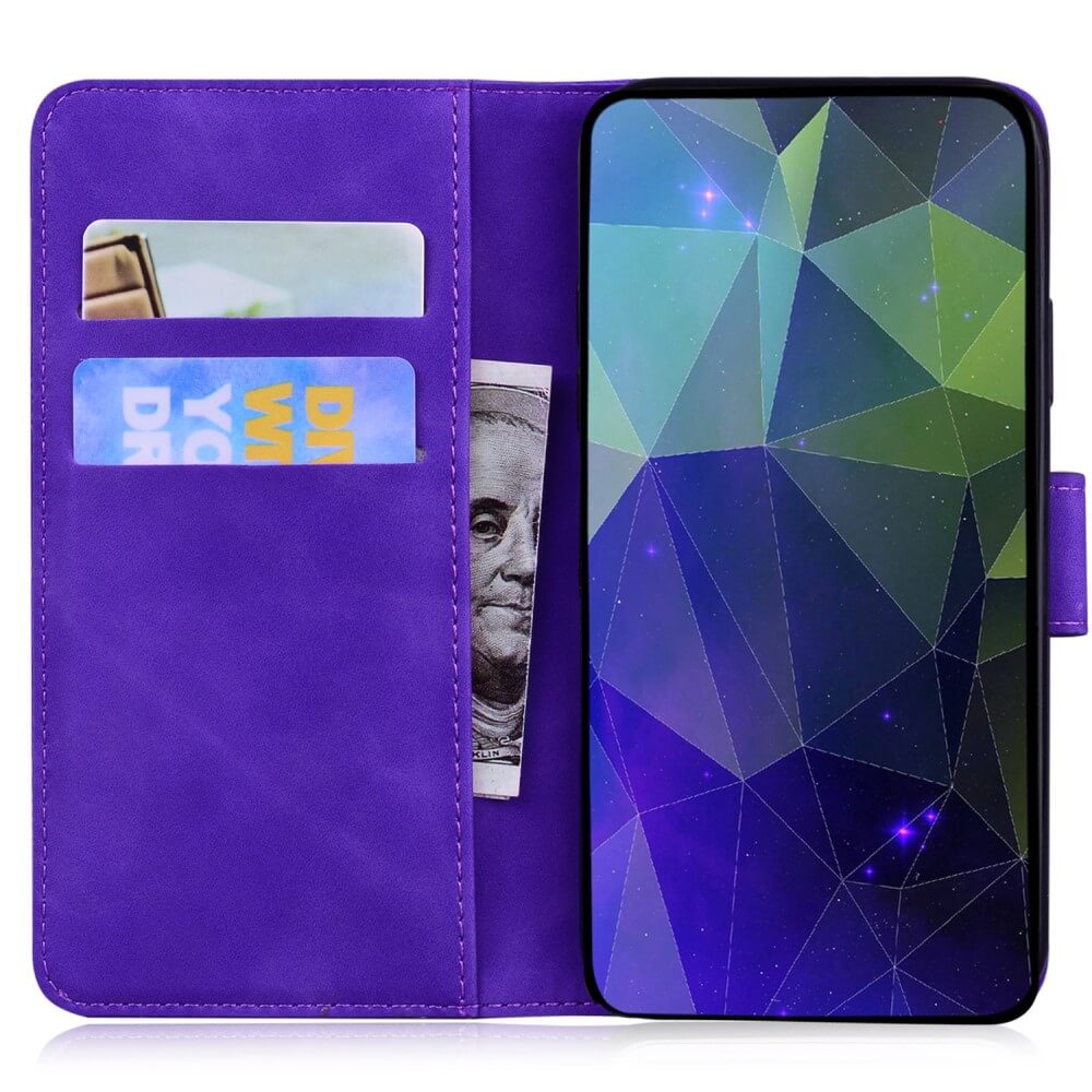 OPPO Reno13 F - Custodia solida in ecopelle