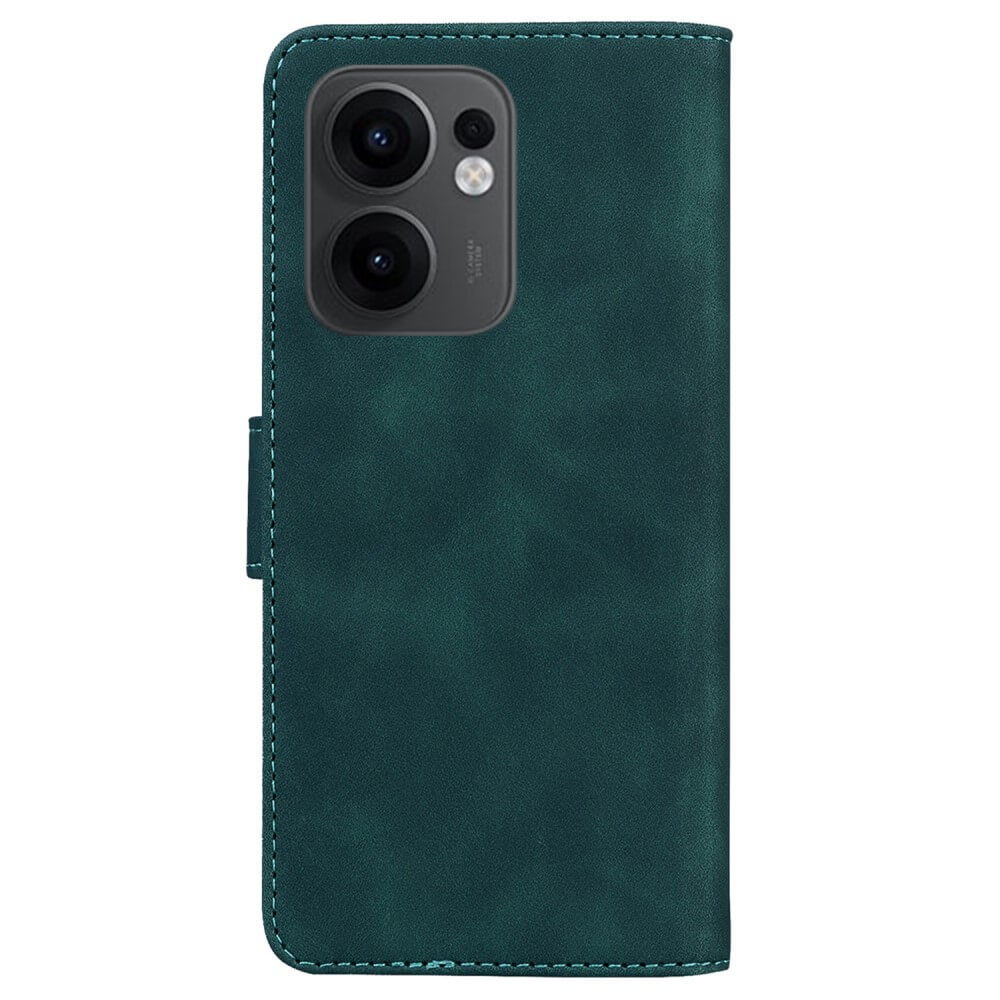 OPPO Reno13 F - Custodia solida in ecopelle