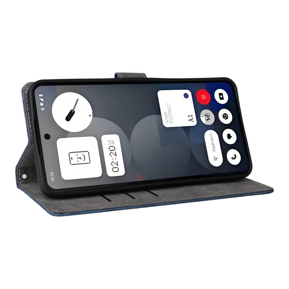 Nothing Phone (3a) Pro - Ledertasche mit RFID Blocker