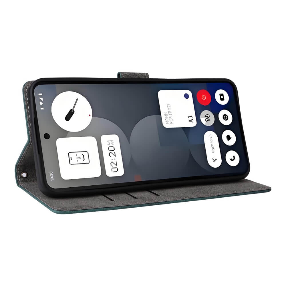 Nothing Phone (3a) Pro - Ledertasche mit RFID Blocker