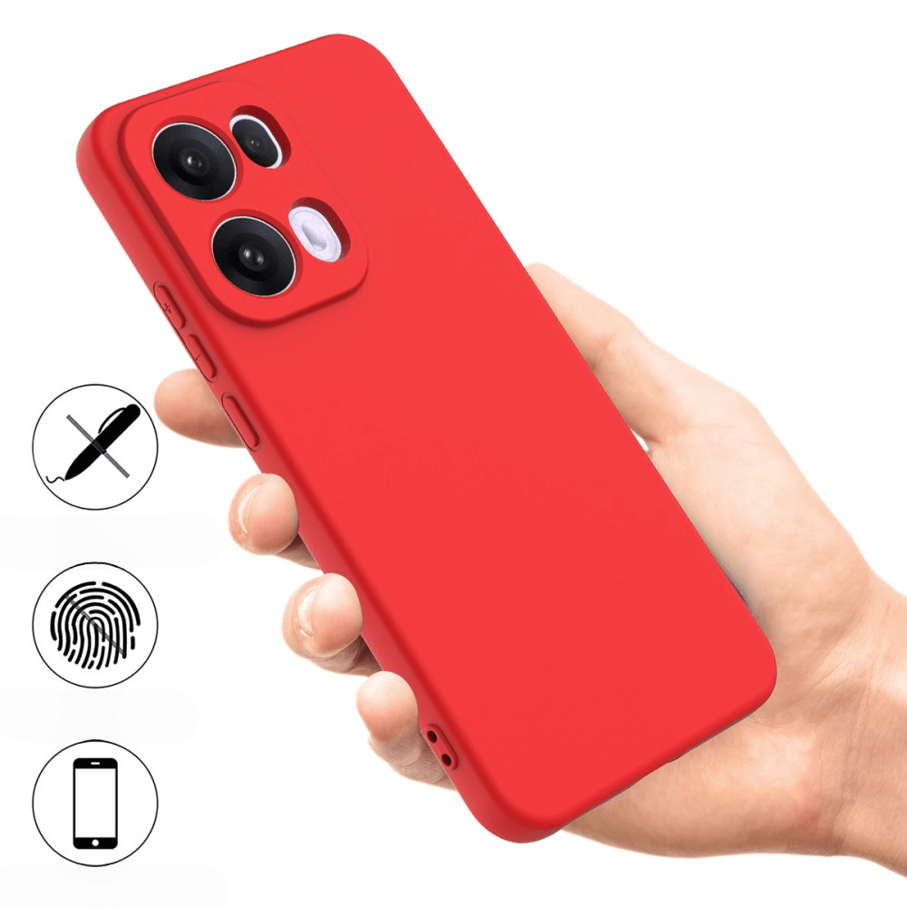 OPPO Reno13 Pro - Custodia in gomma siliconica