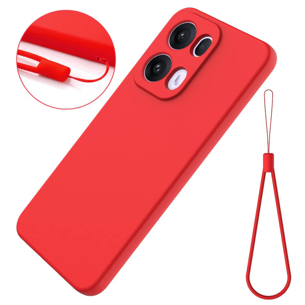 OPPO Reno13 Pro - Custodia in gomma siliconica