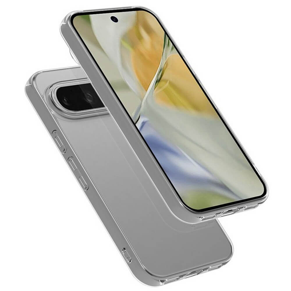 Google Pixel 10 Pro XL - Custodia in gomma trasparente