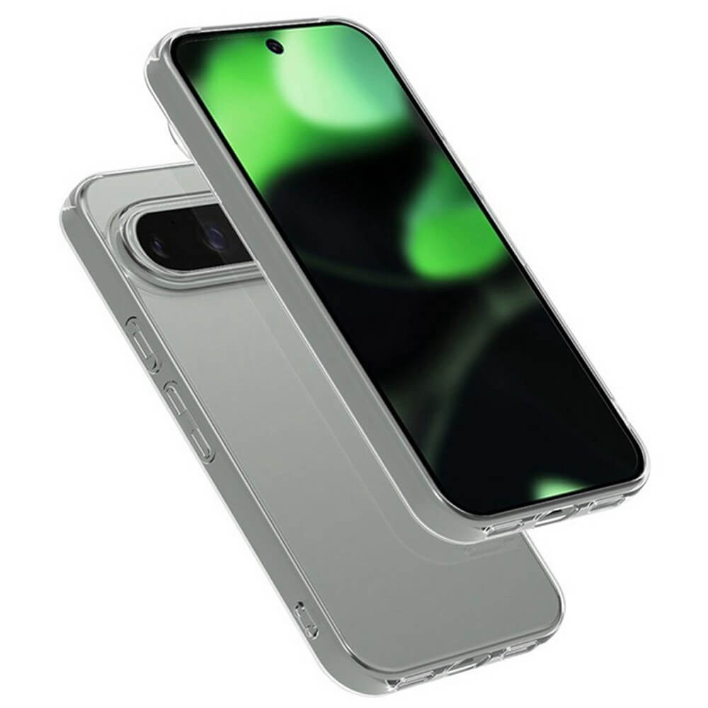 Google Pixel 10 - Custodia in gomma trasparente